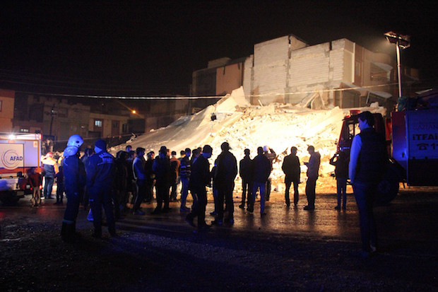 Gaziantep'te faciadan dönüldü