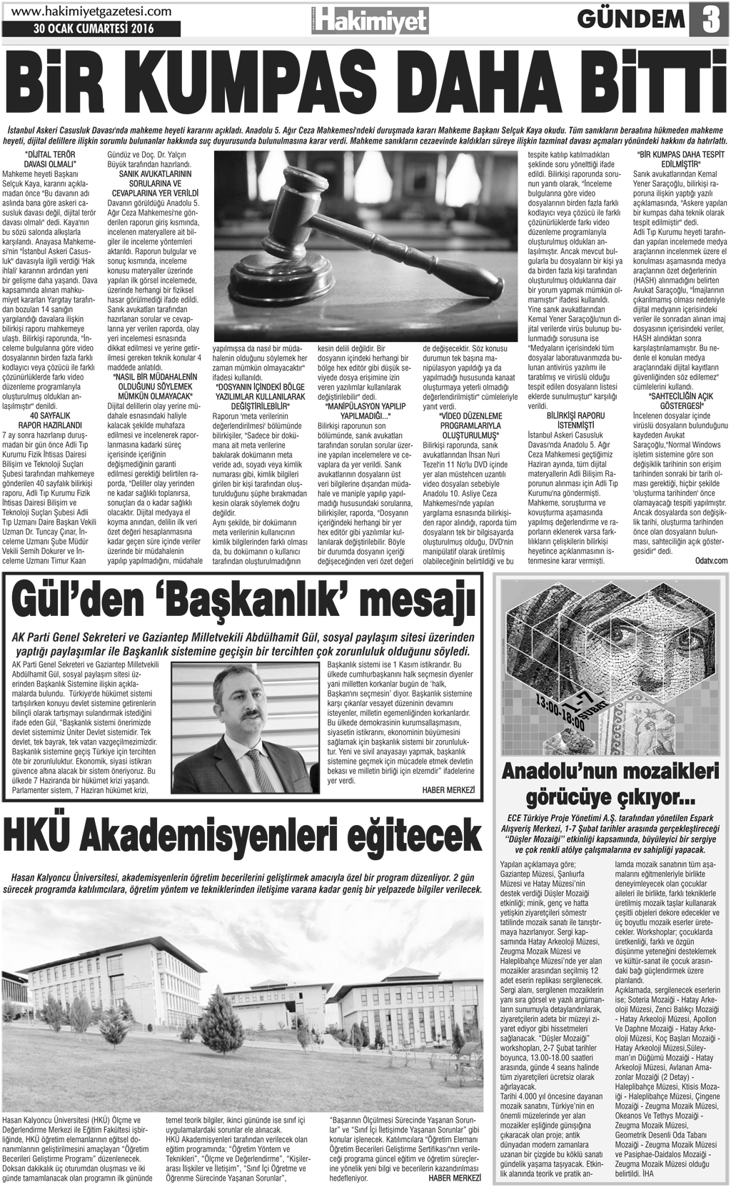 “Başkanlık Sistemi Bizim İçin Yeni Değil, Gelenekseldir”