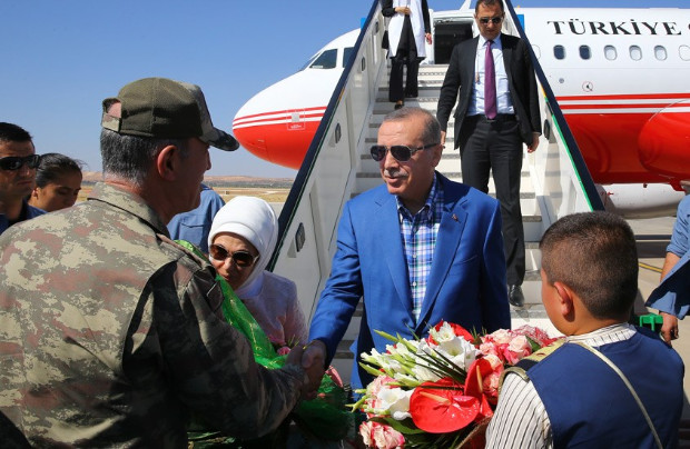 Cumhurbaşkanı Recep Tayyip Erdoğan Gaziantep'te