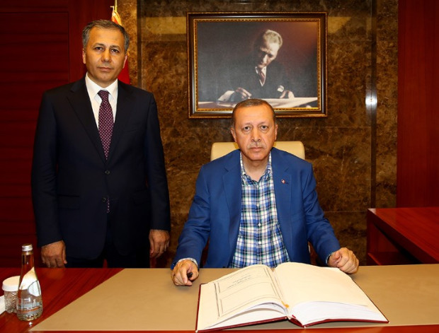 Cumhurbaşkanı Recep Tayyip Erdoğan Gaziantep'te