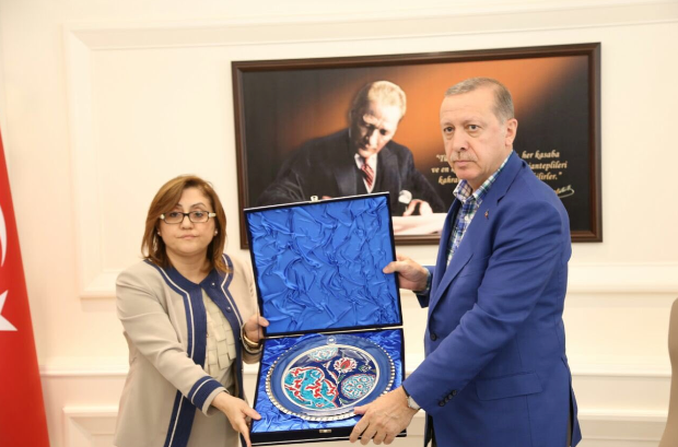 Cumhurbaşkanı Recep Tayyip Erdoğan Gaziantep'te