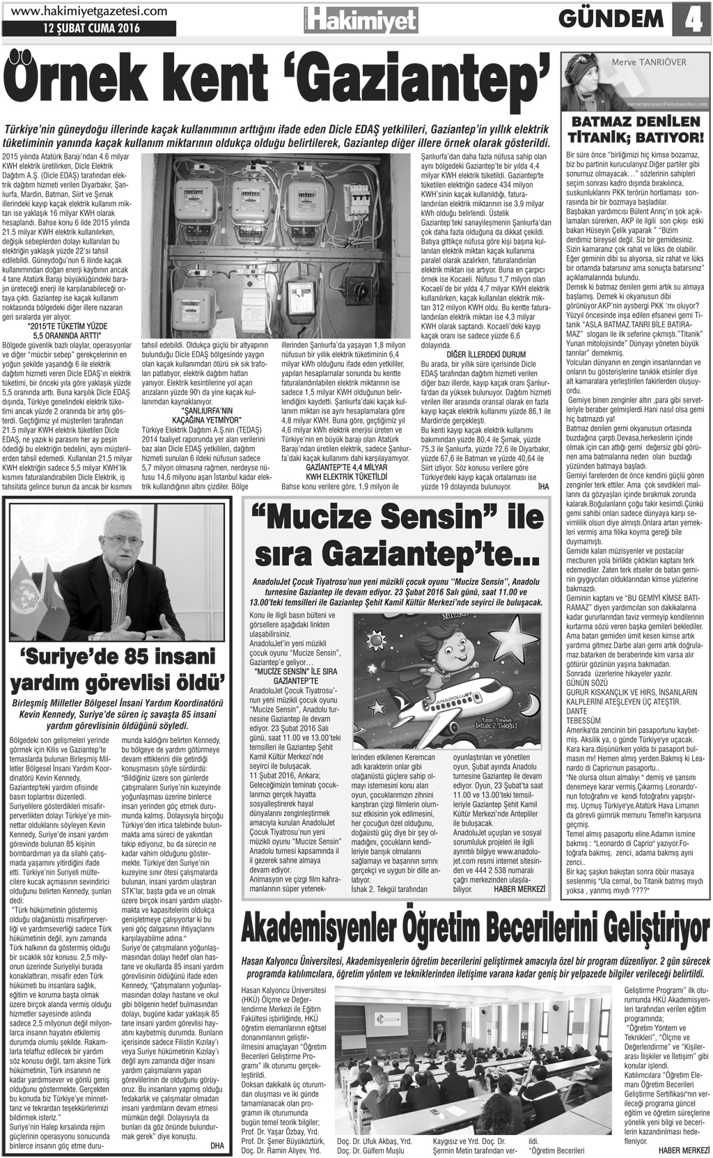 Cumhuriyet 93 Yaşında