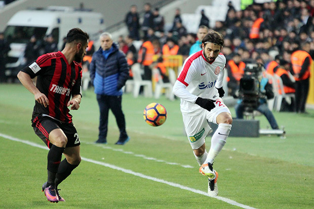 Gaziantepspor Antalyaspor karşılaşması