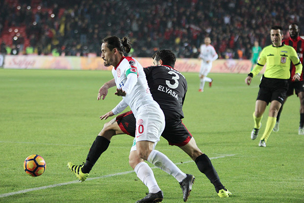 Gaziantepspor Antalyaspor karşılaşması