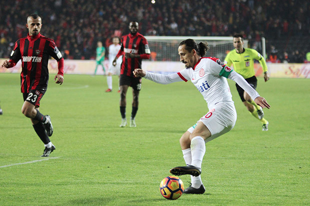 Gaziantepspor Antalyaspor karşılaşması