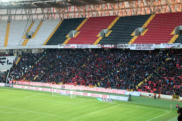 Gaziantepspor Antalyaspor karşılaşması