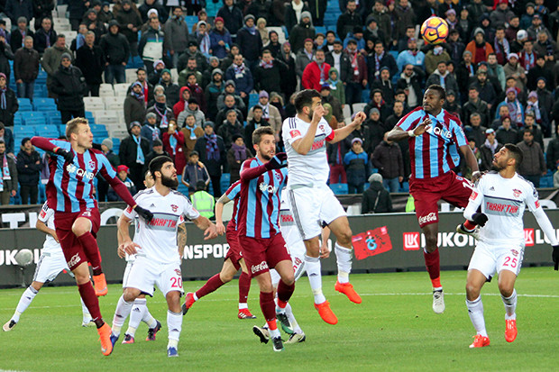 Trabzonspor - Gaziantepspor karşılaşması