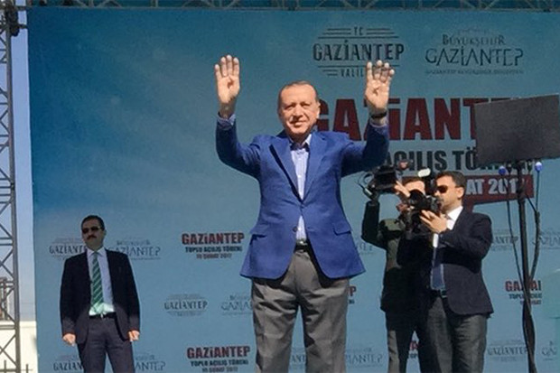 CUMHURBAŞKANI ERDOĞAN GAZİANTEP'TE