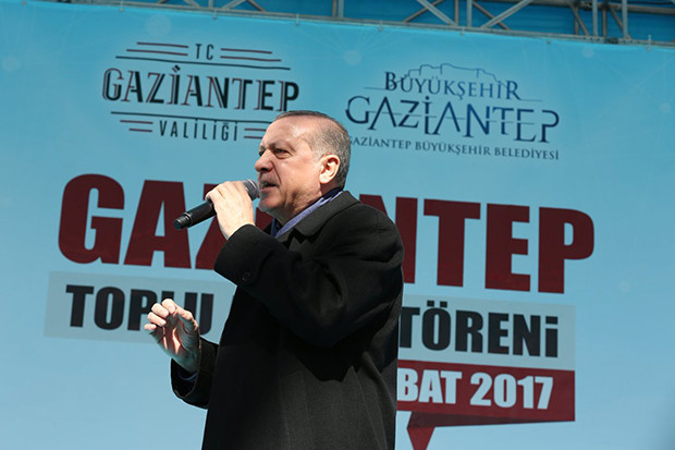 CUMHURBAŞKANI ERDOĞAN GAZİANTEP'TE