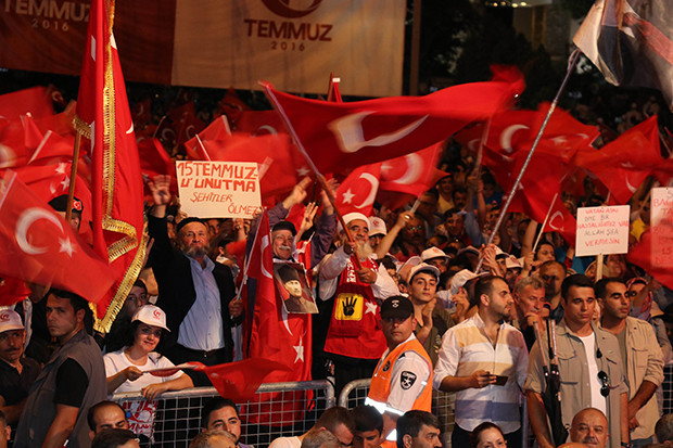 Gaziantep'te 15 Temmuz Coşkusu