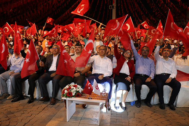 Gaziantep'te 15 Temmuz Coşkusu