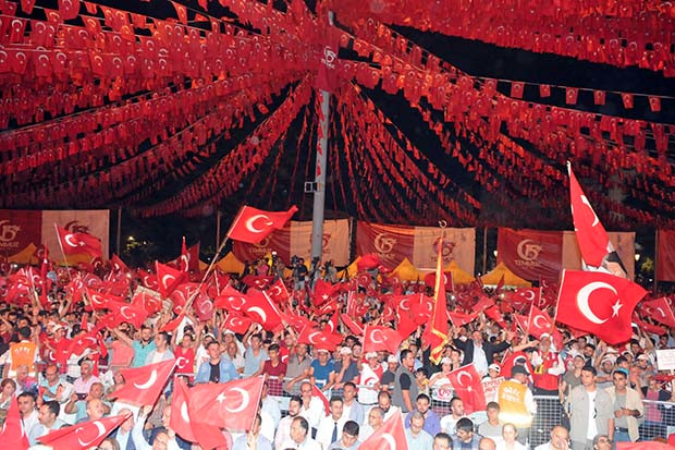 Gaziantep'te 15 Temmuz Coşkusu