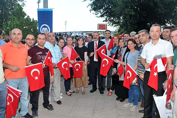 Gaziantep'te 15 Temmuz Coşkusu