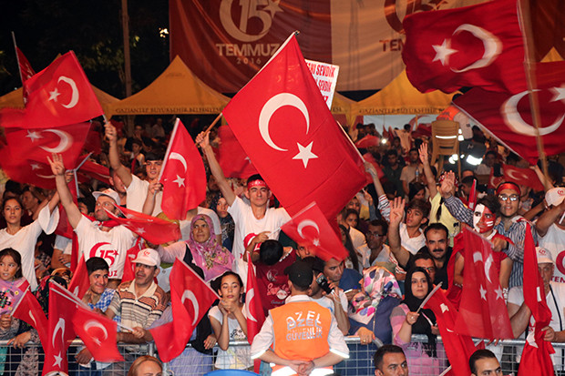 Gaziantep'te 15 Temmuz Coşkusu