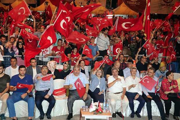 Gaziantep'te 15 Temmuz Coşkusu