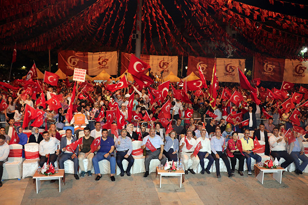 Gaziantep'te 15 Temmuz Coşkusu