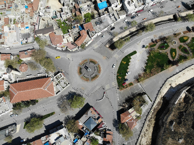 Havadan boş meydanlar böyle fotoğraflandı 