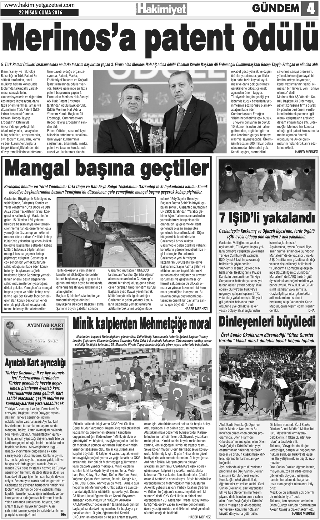 CHP’Lİ BAŞKANLAR GAZİANTEP’TE