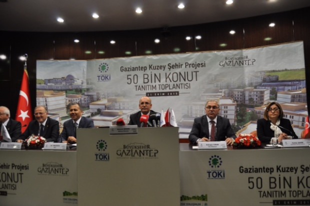 50 Bin Konut Lansman Toplantısı yapıldı