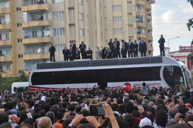 Cumhurbaşkanı Erdoğan Gaziantep'te