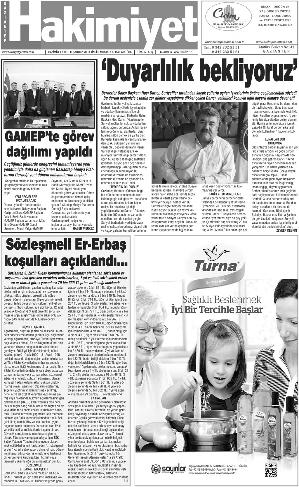 Suriyeliler'in 50 liralık yardım izdihamı