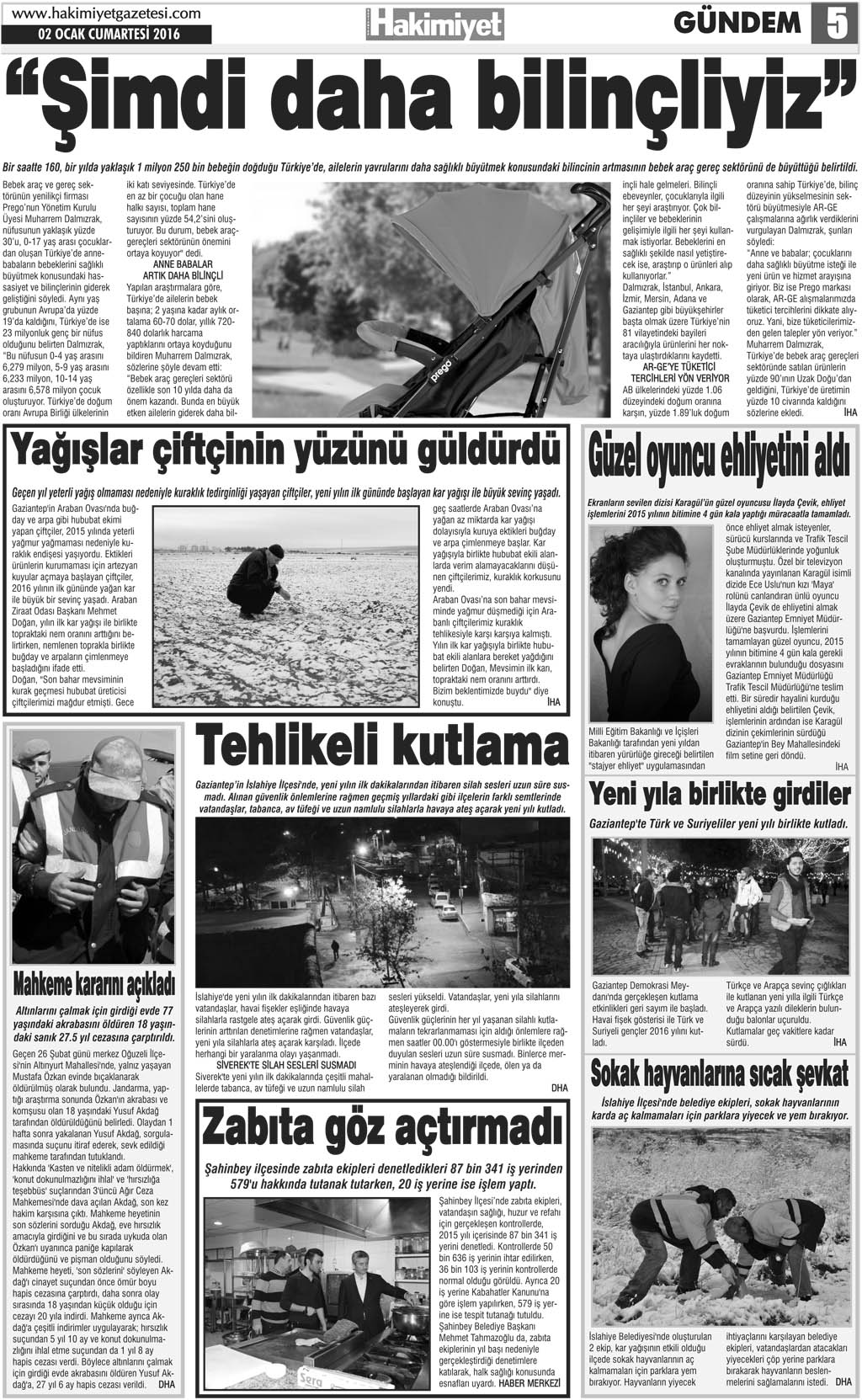 Hakimiyet Gazetesi Hoşgör Mahallesi'nde