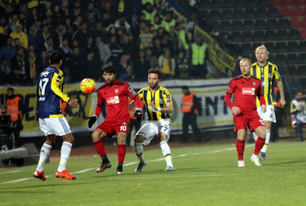 GAZİANTEPSPOR: 2 - FENERBAHÇE: 2