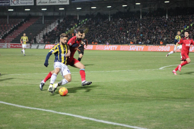 GAZİANTEPSPOR: 2 - FENERBAHÇE: 2