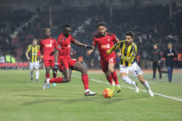 GAZİANTEPSPOR: 2 - FENERBAHÇE: 2