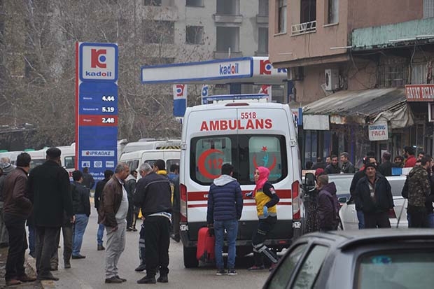 İslahiye'de motosikletin çarptığı kadın yaralandı