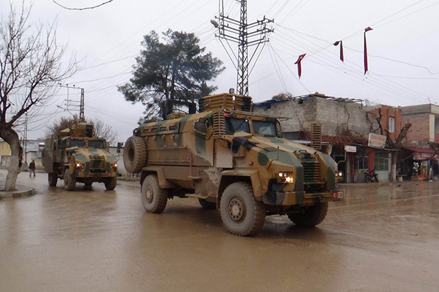 Kilis'in Elbeyli ilçesinde askeri hareketlilik