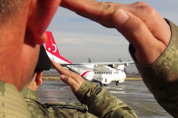 Fırat Kalkanı şehitleri memleketlerine uğurlandı