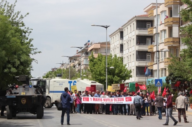 1 Mayıs coşkuyla kutlandı