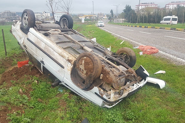 Emniyet kemeri hayatlarını kurtardı