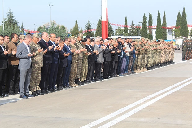 Şehit yüzbaşı törenle uğurlandı