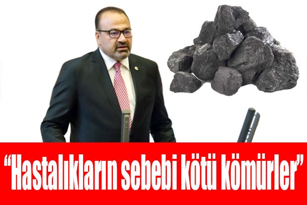 “Hastalıkların sebebi kötü kömürler”