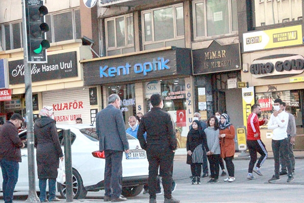 Gaziantep'te şoke eden görüntüler