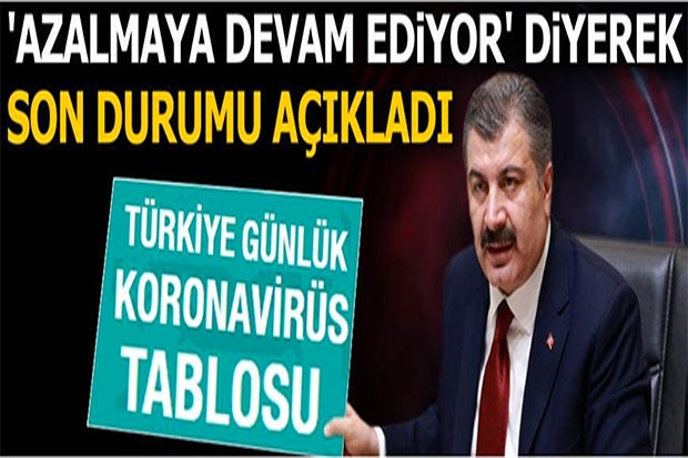 Bakan Koca son durumu açıkladı