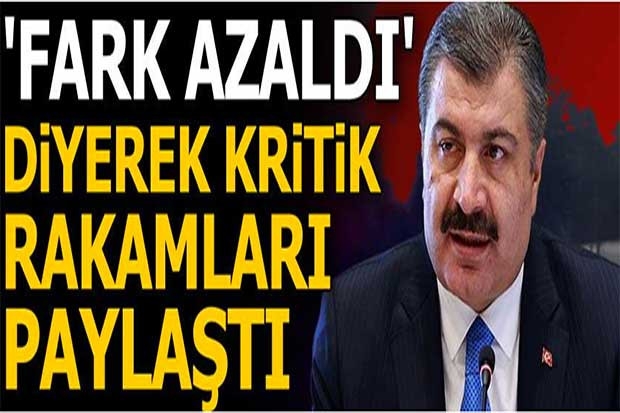 Bakan Koca 'fark azaldı' diyerek kritik rakamları paylaştı