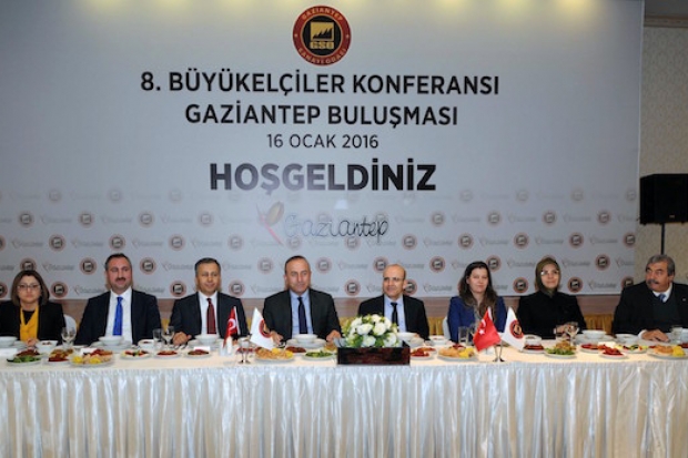 GSO, büyükelçiler heyetini yemekte ağırladı