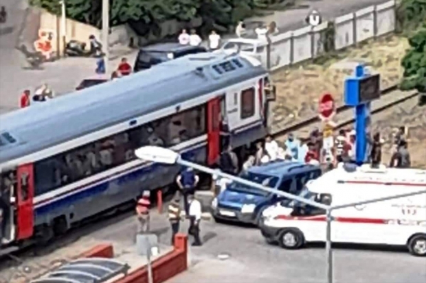 Aydın'da tren kazası