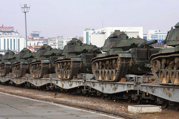 Gaziantep'ten tank sevkiyatı