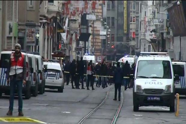 İstiklal Caddesi'nde patlama