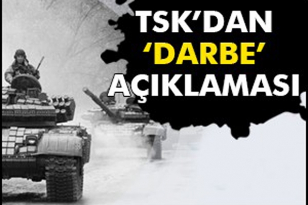 TSK'dan 'DARBE' cevabı