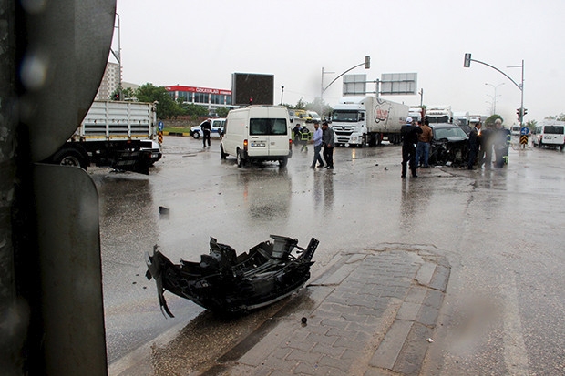 Gaziantep'te trafik kazası: 1 yaralı