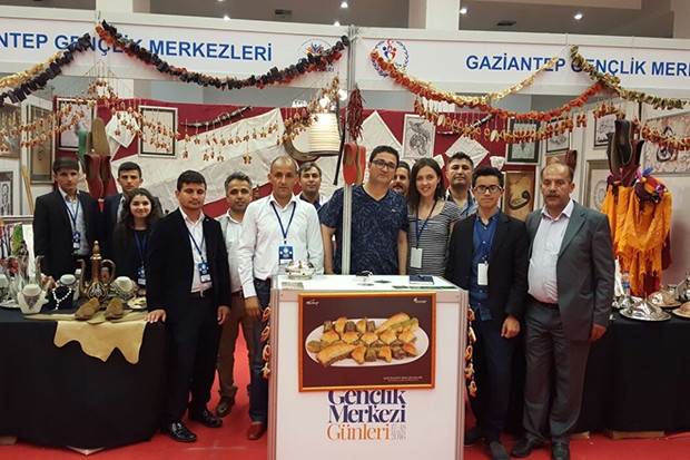 Gaziantep standına yoğun ilgi