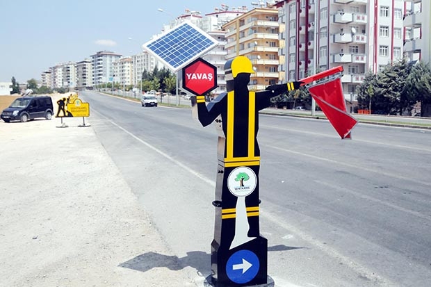 Gaziantep'te yollar robotlara emanet