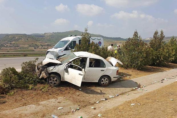 Mersin'de kaza: 2 ölü