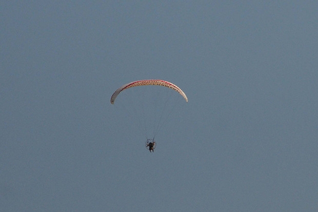 Gaziantep'te paramotor tedirginliği