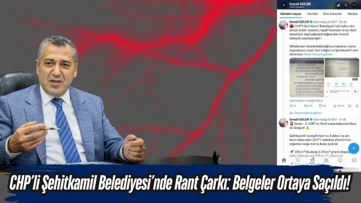 CHP’li Şehitkamil Belediyesi’nde Rant Çarkı: Belgeler Ortaya Saçıldı!